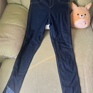 Denim&Co Blue Skinny Jeans Classic Fit
